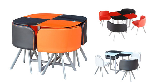 Dining table and chairs - ,