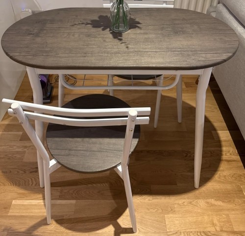 Small table and chairs - and,