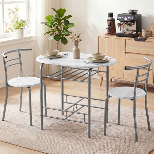 Small table and chairs - table, 2