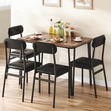 5 Piece Dining Table Set for