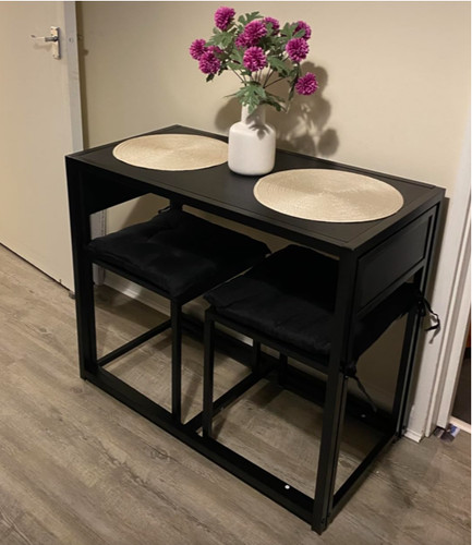 Small table and chairs - small, space