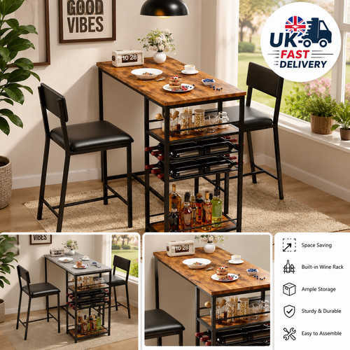 Piece dining table - 3, for